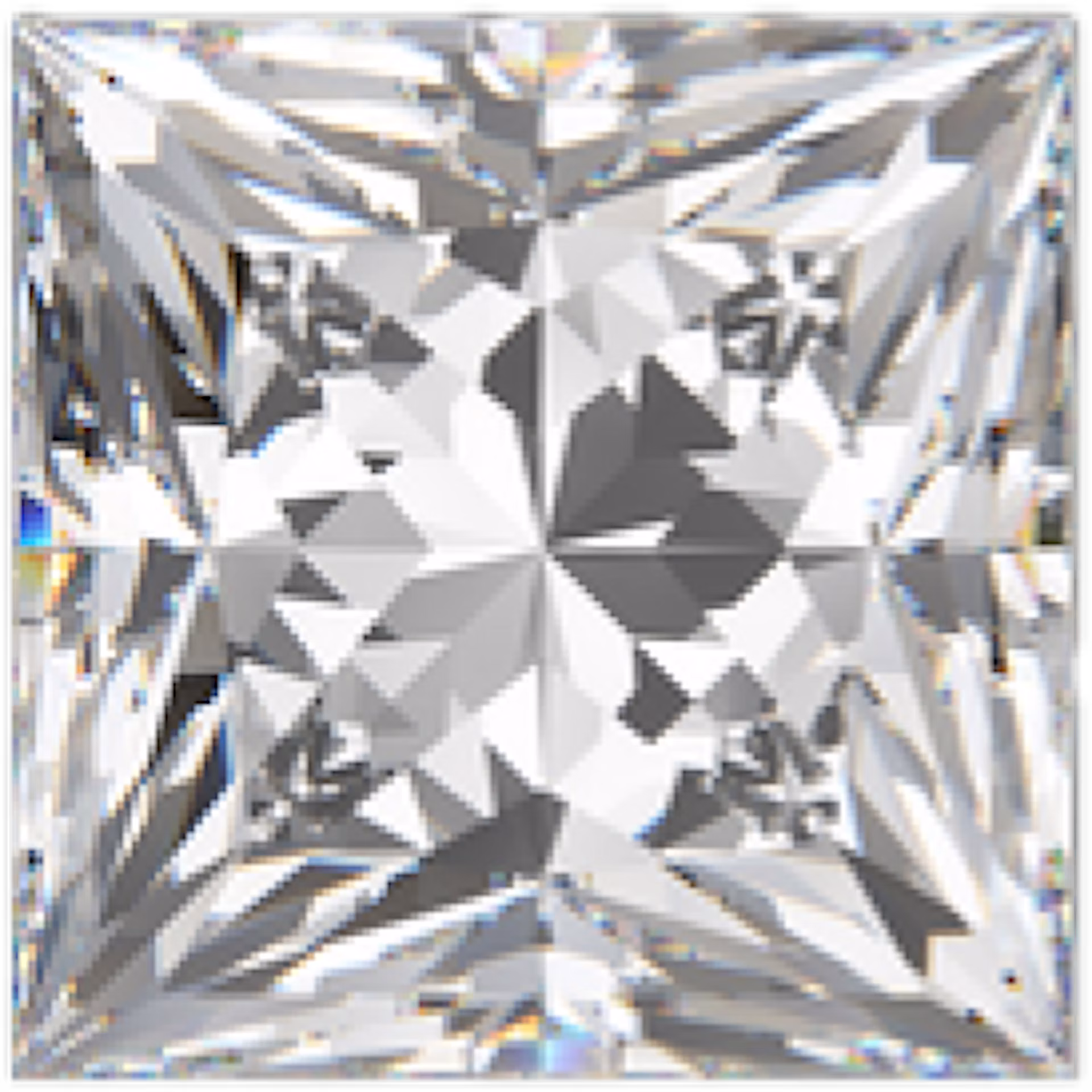Princess cut diamond