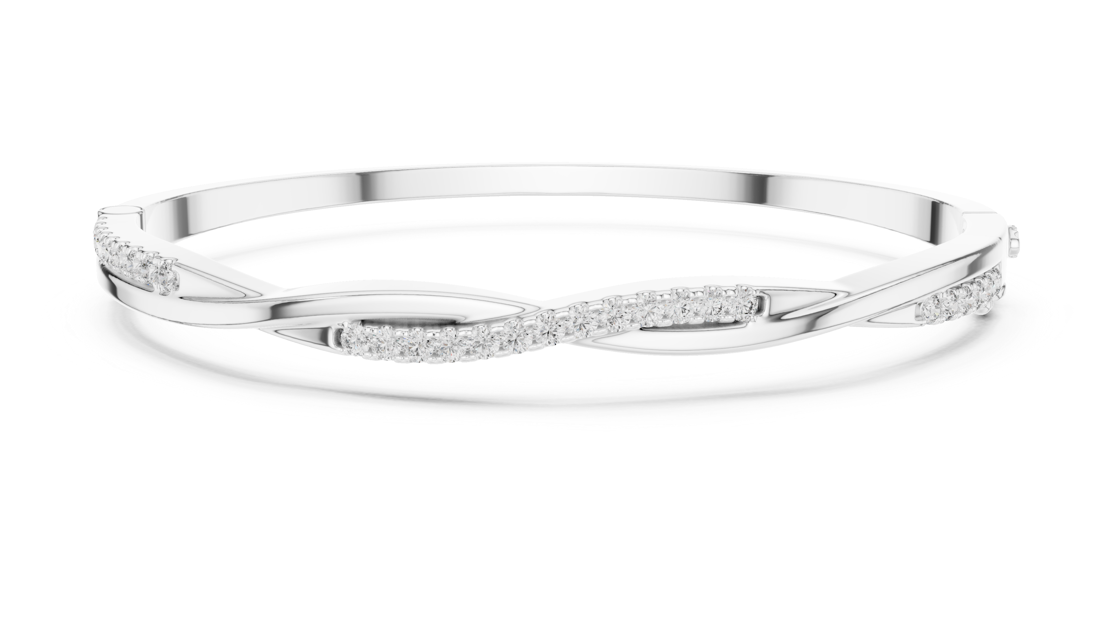 Tesha Round Diamond Station Bracelet