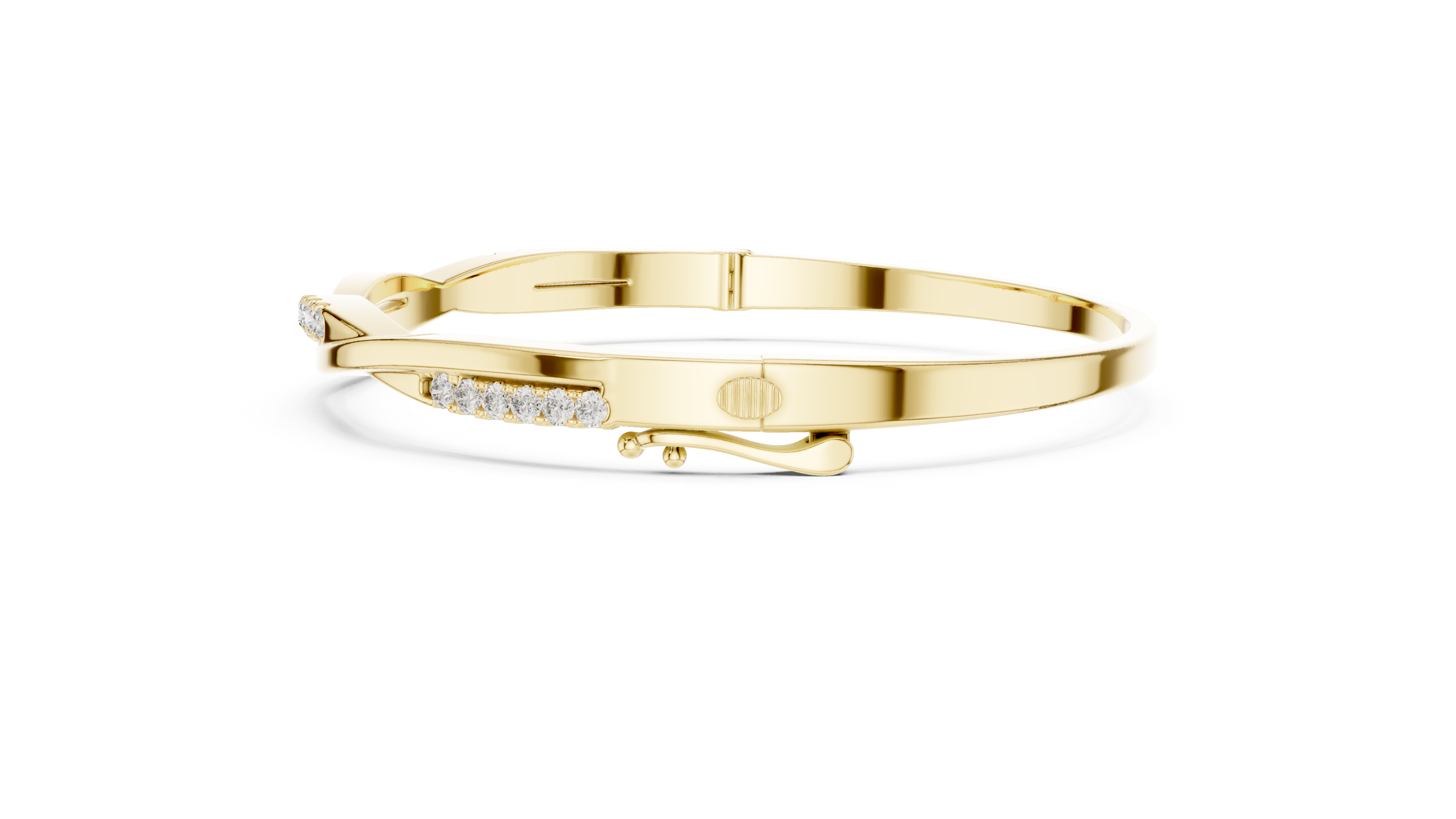 Tesha Round Diamond Station Bracelet