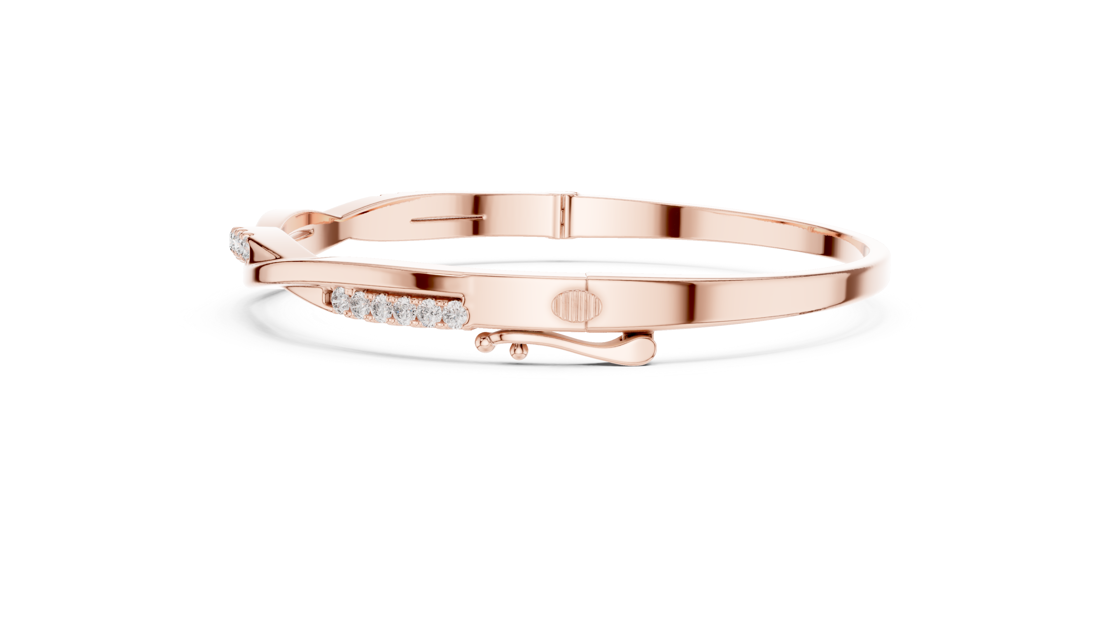Tesha Round Diamond Station Bracelet