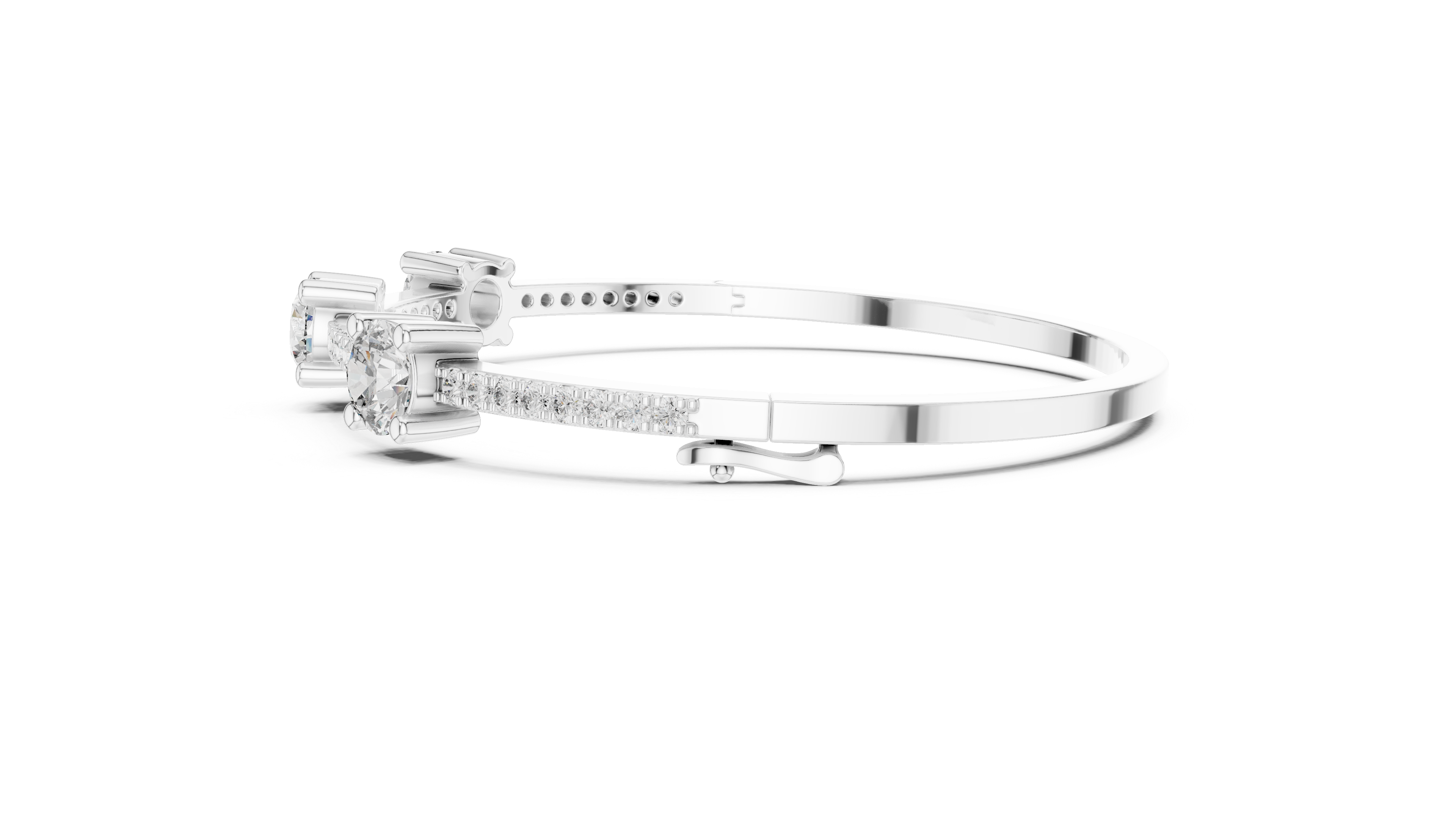 Diamond Bangle Bracelet