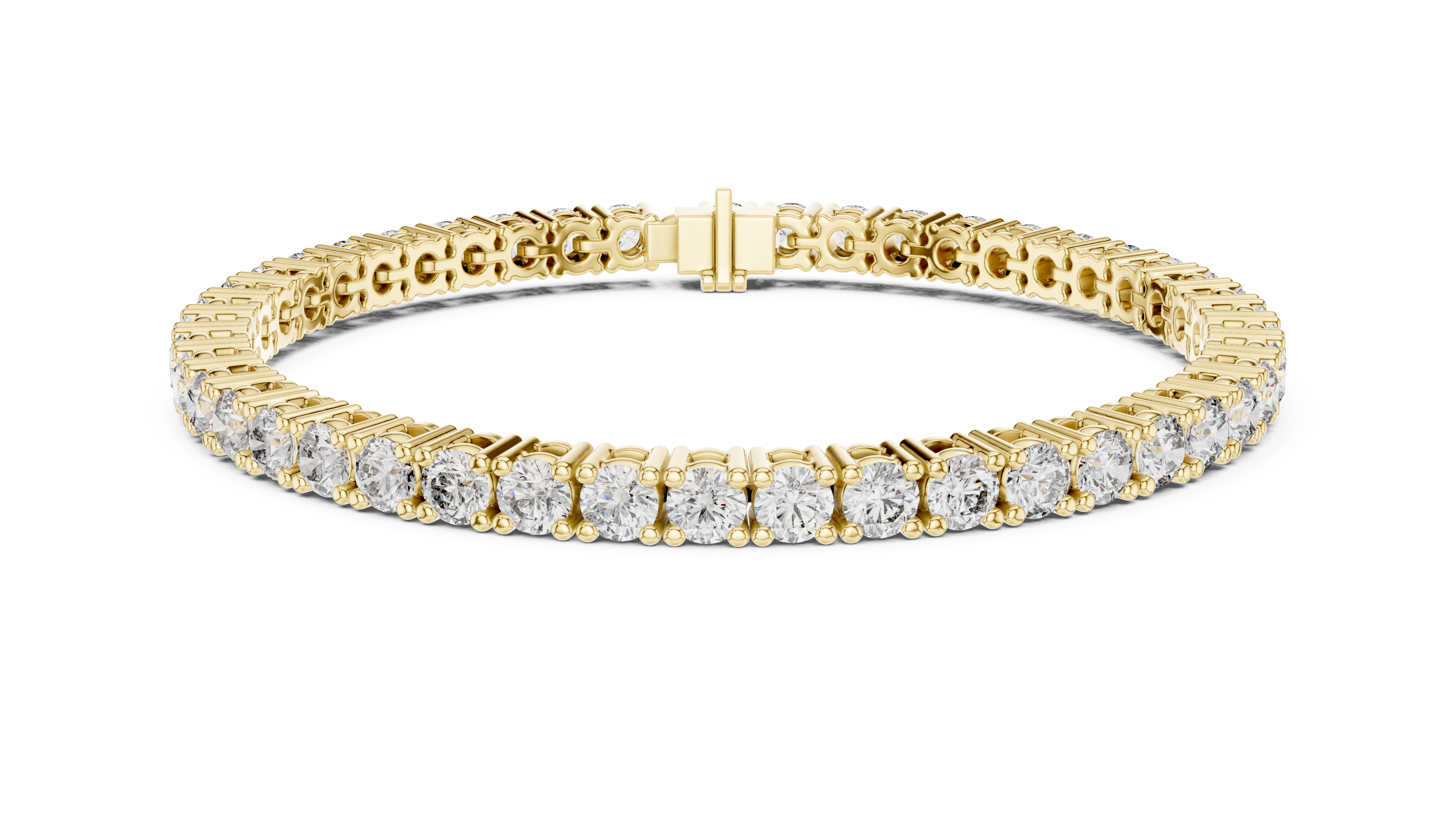 Round Diamond Tennis Bracelet